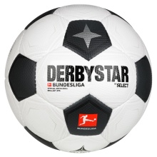 Derbystar Football Bundesliga Brilliant APS Classic v23 (official match ball of the season 2023/2024) white/black/grey